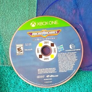 Masters Micro Machines World Series Game Disc - Blue